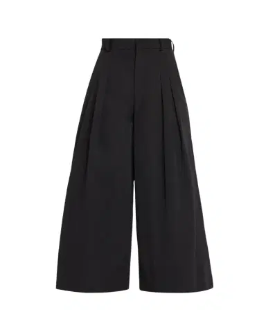 Rosie Assoulin Wide-Leg Cotton Double-Pleat Pants | Thumbnail 1