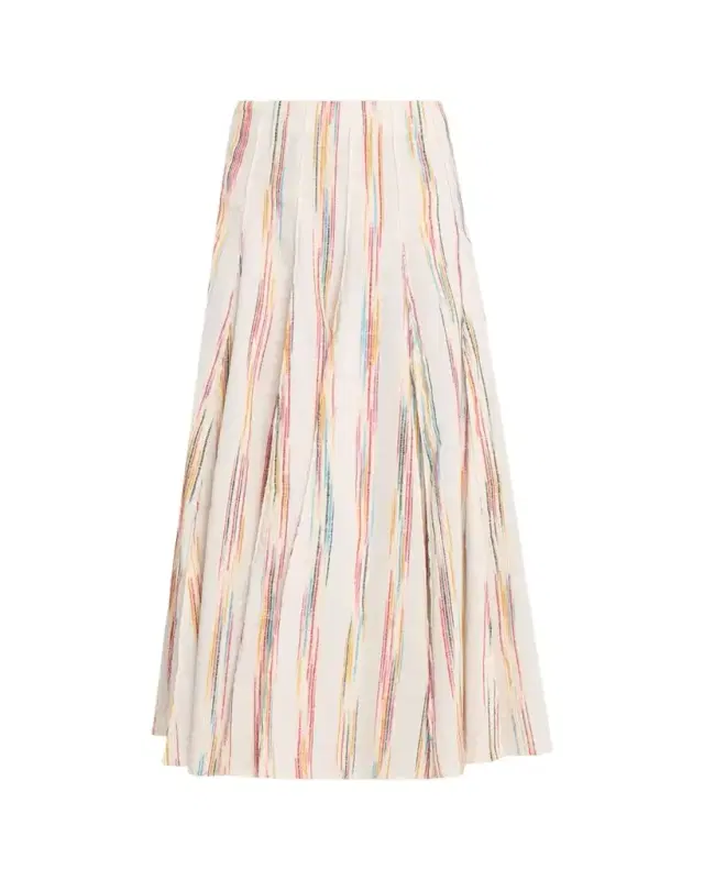 Rosie Assoulin Million Pleats Midi Skirt