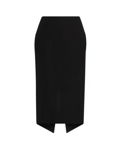 Lanvin Silk-Blend Asymmetric Slit Midi Skirt | Thumbnail 1 Lanvin Silk-Blend Asymmetric Slit Midi Skirt | Thumbnail 1