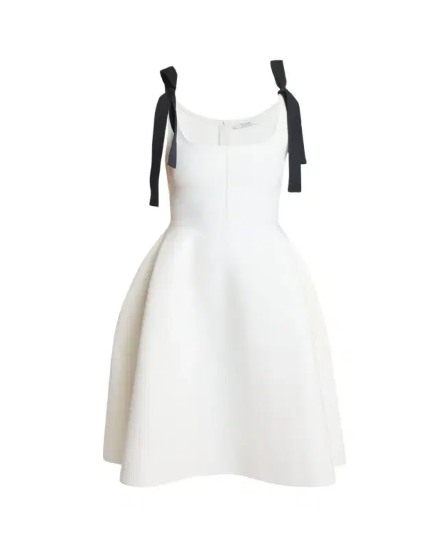 Givenchy Sleeveless Bow-Embellished Midi Dress