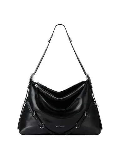 Givenchy Women's Medium Voyou Shoulder Bag in Nappa Leather | Thumbnail 1 Givenchy Women's Medium Voyou Shoulder Bag in Nappa Leather | Thumbnail 1