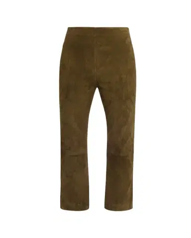 Simkhai Veda Cropped Vegan Suede Pants | Thumbnail 1 Simkhai Veda Cropped Vegan Suede Pants | Thumbnail 1