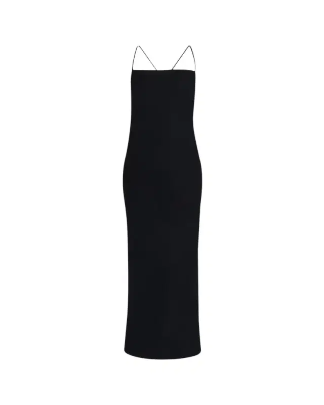 Diane von Furstenberg Stanton Backless Bodycon Stretch Satin Gown