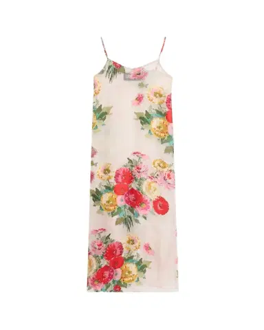 Libertine Pat Nixon Floral Overlay Slip Dress | Thumbnail 1