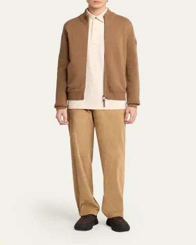 Moncler Men's Virgin Wool Blend Jacket | Thumbnail 2