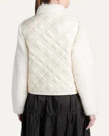 Moncler Genius Short Down Teddy Jacket | Thumbnail 3 Moncler Genius Short Down Teddy Jacket | Thumbnail 3