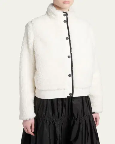 Moncler Genius Short Down Teddy Jacket | Thumbnail 4 Moncler Genius Short Down Teddy Jacket | Thumbnail 4