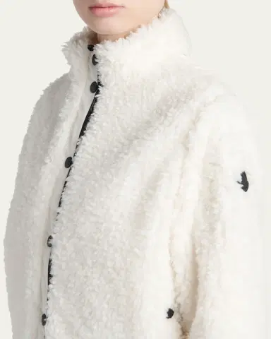 Moncler Genius Short Down Teddy Jacket | Thumbnail 5 Moncler Genius Short Down Teddy Jacket | Thumbnail 5