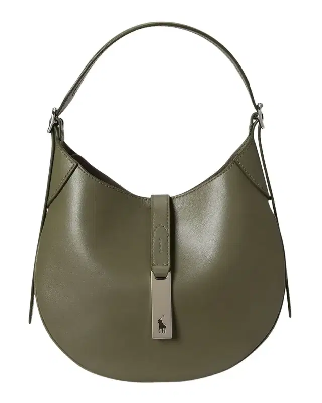 Polo Ralph Lauren Polo ID Calfskin Large Shoulder Bag