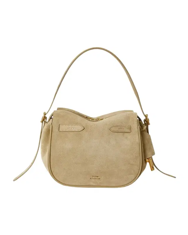 Polo Ralph Lauren Polo ID Suede Mini Satchel