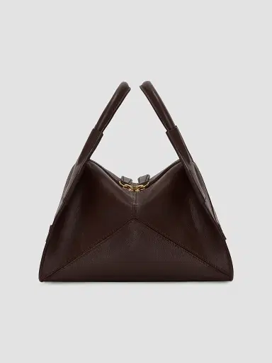 Victoria Beckham Women's Victoria Plie Mini Leather Top Handle Bag | Thumbnail 2 Victoria Beckham Women's Victoria Plie Mini Leather Top Handle Bag | Thumbnail 2