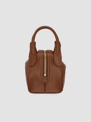 Victoria Beckham Women's Victoria Plie Mini Leather Top Handle Bag | Thumbnail 3 Victoria Beckham Women's Victoria Plie Mini Leather Top Handle Bag | Thumbnail 3