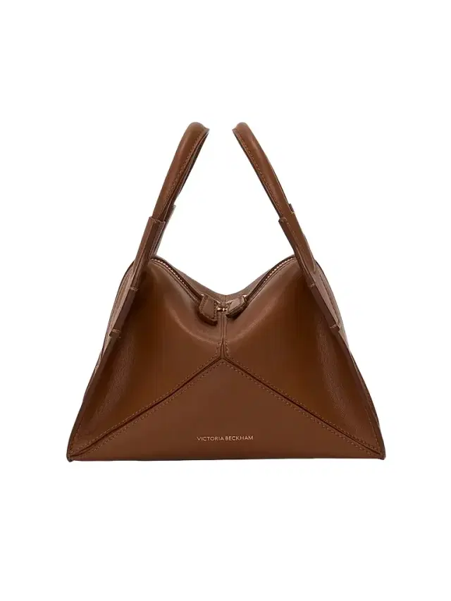 Victoria Beckham Women's Victoria Plie Mini Leather Top Handle Bag - Dark Tan
