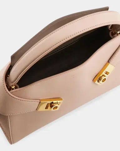 Ferragamo Hug Mini Leather Top Handle Bag | Thumbnail 4 Ferragamo Hug Mini Leather Top Handle Bag | Thumbnail 4