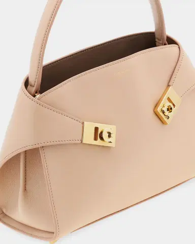 Ferragamo Hug Mini Leather Top Handle Bag | Thumbnail 8 Ferragamo Hug Mini Leather Top Handle Bag | Thumbnail 8