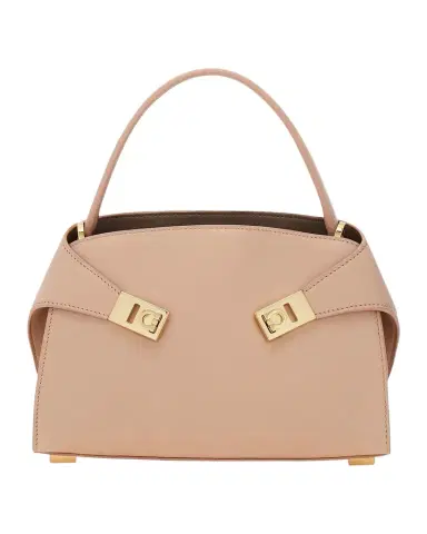 Ferragamo Hug Mini Leather Top Handle Bag | Thumbnail 1 Ferragamo Hug Mini Leather Top Handle Bag | Thumbnail 1