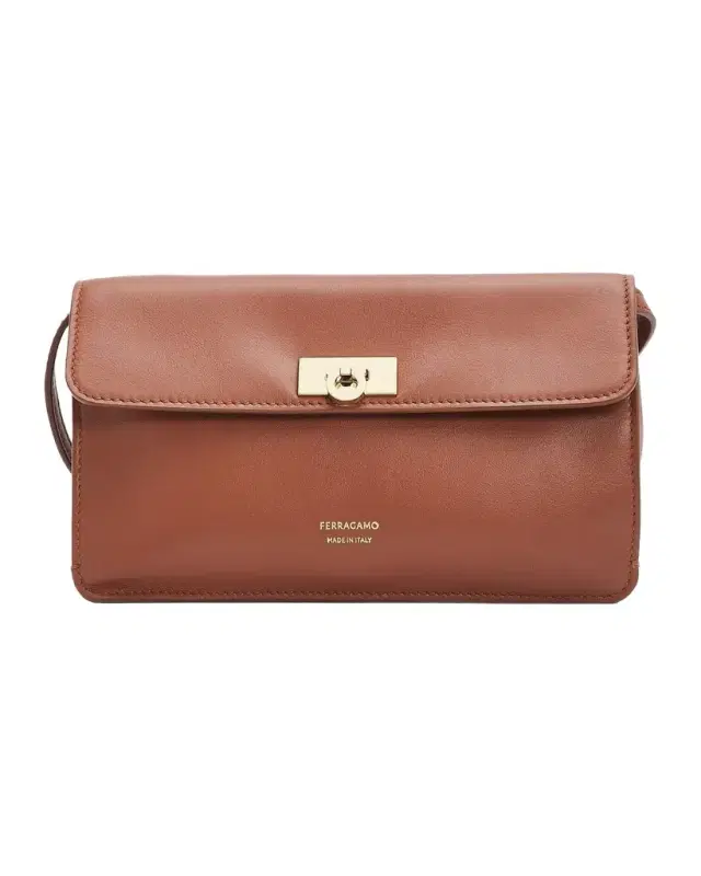 Ferragamo Harley Mini Leather Shoulder Bag