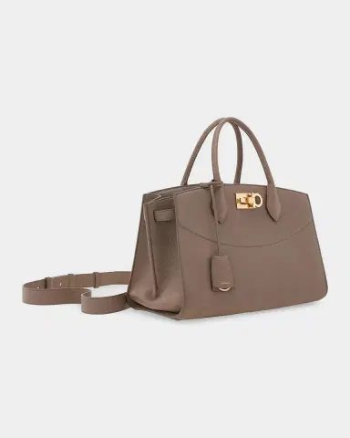 Ferragamo New Ferragamo Studio Soft Large Leather Top Handle Bag | Thumbnail 7 Ferragamo New Ferragamo Studio Soft Large Leather Top Handle Bag | Thumbnail 7