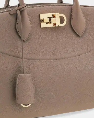 Ferragamo New Ferragamo Studio Soft Large Leather Top Handle Bag | Thumbnail 8 Ferragamo New Ferragamo Studio Soft Large Leather Top Handle Bag | Thumbnail 8