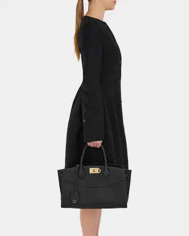 Ferragamo New Ferragamo Studio Medium Leather Top Handle Bag | Thumbnail 2