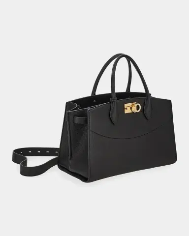 Ferragamo New Ferragamo Studio Medium Leather Top Handle Bag | Thumbnail 7