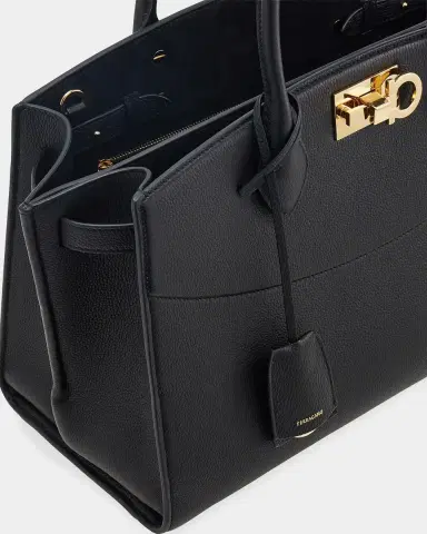 Ferragamo New Ferragamo Studio Medium Leather Top Handle Bag | Thumbnail 8