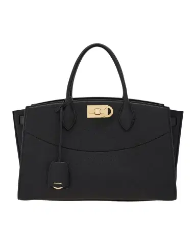 Ferragamo New Ferragamo Studio Medium Leather Top Handle Bag | Thumbnail 1