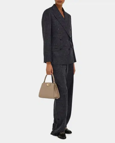 Ferragamo Studio Box Extra-Small Leather Top Handle Bag | Thumbnail 2