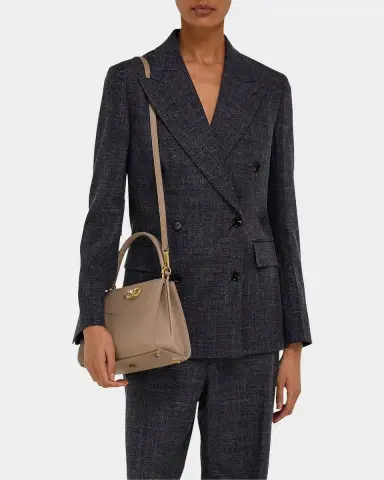 Ferragamo Studio Box Extra-Small Leather Top Handle Bag | Thumbnail 4