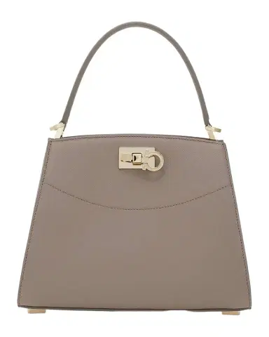 Ferragamo Studio Box Extra-Small Leather Top Handle Bag | Thumbnail 1