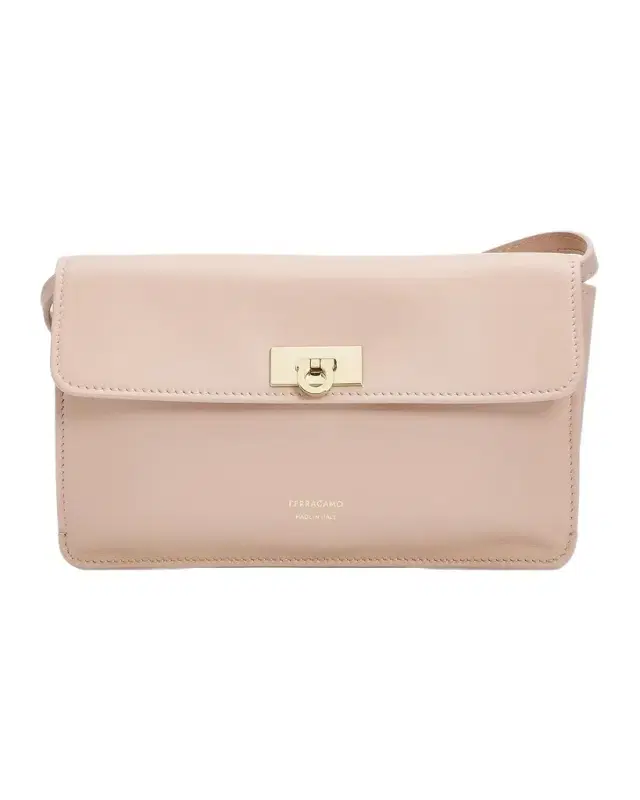 Ferragamo Harley Mini Gancini Leather Shoulder Bag