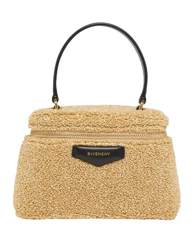Givenchy Antigona Sponge Raffia Vanity Bag
