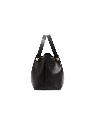 Valentino Garavani Women's Small Soft Leather Top Handle Bag - Black | Thumbnail 4