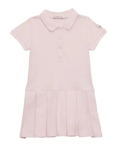 Moncler Girl 's Cotton Pique Polo Shirtdress, Size 6M-3 | Thumbnail 1 Moncler Girl 's Cotton Pique Polo Shirtdress, Size 6M-3 | Thumbnail 1