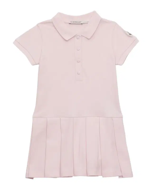 Moncler Girl 's Cotton Pique Polo Shirtdress, Size 6M-3
