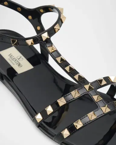 Valentino Garavani Summer Rockstud Jelly Flat Sandals | Thumbnail 5