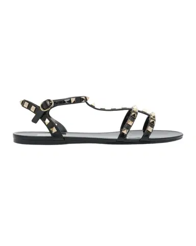 Valentino Garavani Summer Rockstud Jelly Flat Sandals | Thumbnail 1