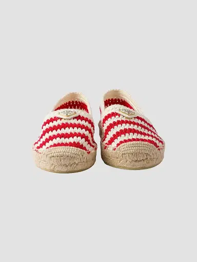 Prada Women's Crochet Espadrilles | Thumbnail 4 Prada Women's Crochet Espadrilles | Thumbnail 4