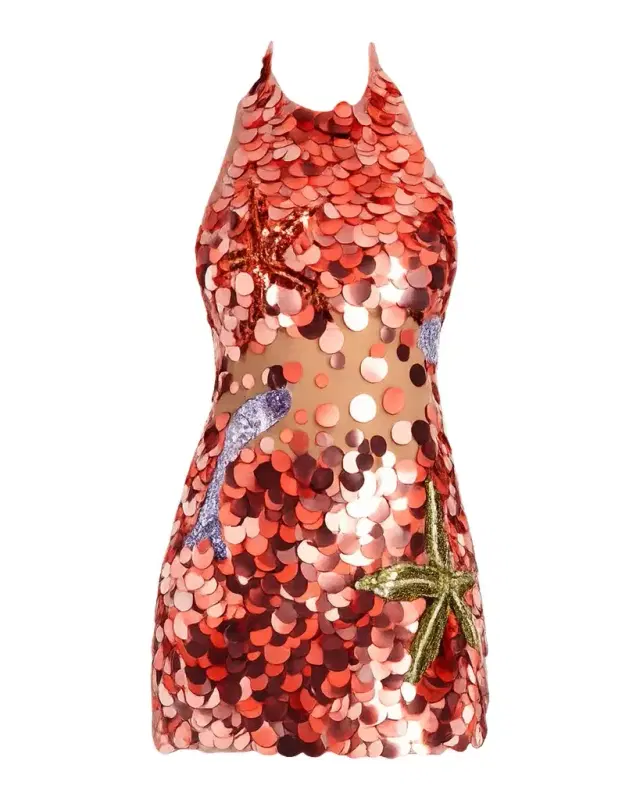 Retrofete Dorothy Sequined Mini Dress