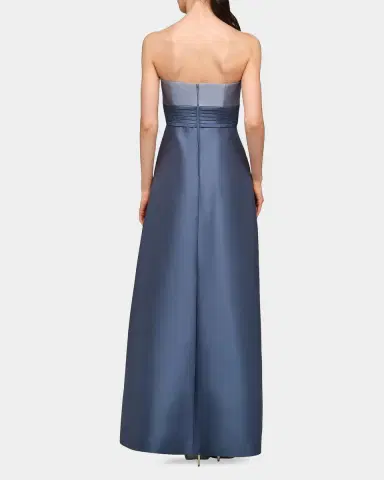 Kay Unger New York Trina Overskirt Mikado Gown | Thumbnail 3 Kay Unger New York Trina Overskirt Mikado Gown | Thumbnail 3