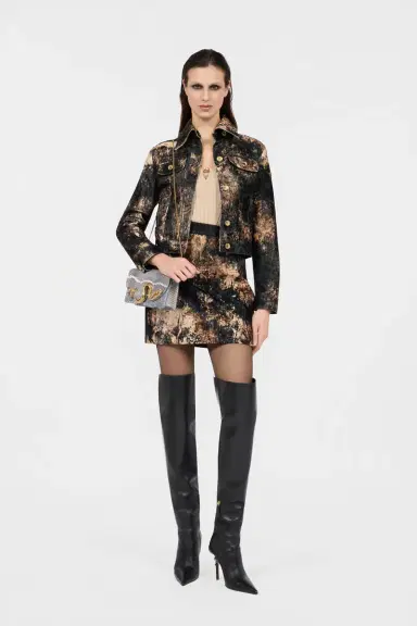 Roberto Cavalli Jacket with Tie Dye Effect | Thumbnail 6