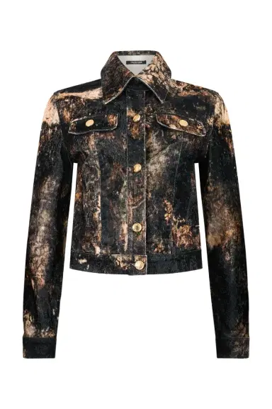 Roberto Cavalli Jacket with Tie Dye Effect | Thumbnail 1