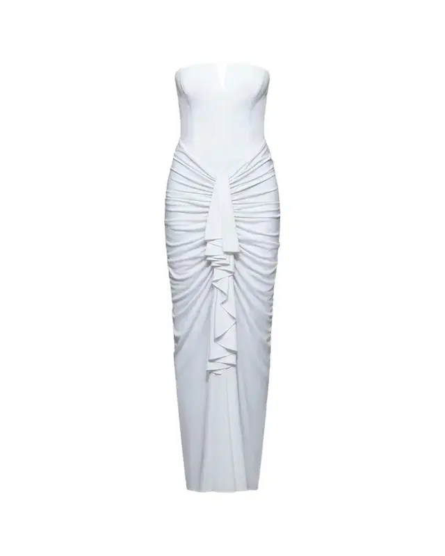 Et Ochs Selena Ruched Strapless Gown
