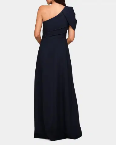 Kay Unger New York Feyre Floral One-Shoulder Jumpsuit | Thumbnail 3 Kay Unger New York Feyre Floral One-Shoulder Jumpsuit | Thumbnail 3