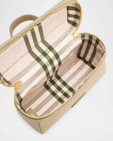 Burberry Bloomsbury Leather Vanity Bag | Thumbnail 4 Burberry Bloomsbury Leather Vanity Bag | Thumbnail 4