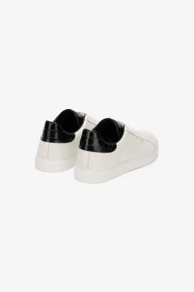 Roberto Cavalli White Low Top Sneakers | Thumbnail 3