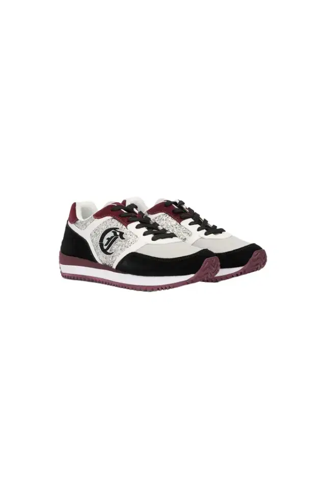 Roberto Cavalli Multicolor Sneakers With Logo