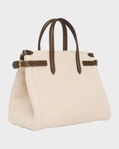 Valentino Garavani Antibes Small Floral-Embroidered Shopping Tote Bag | Thumbnail 3