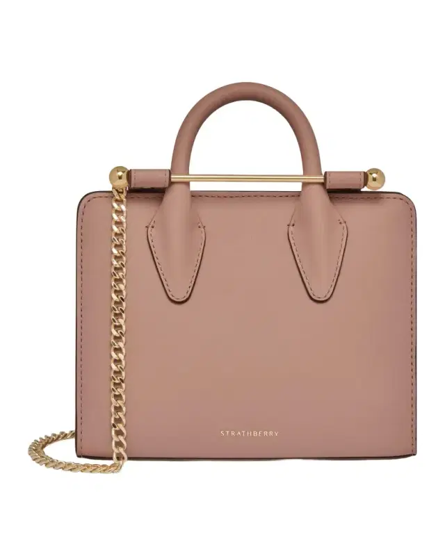Strathberry Nano Leather Tote Bag