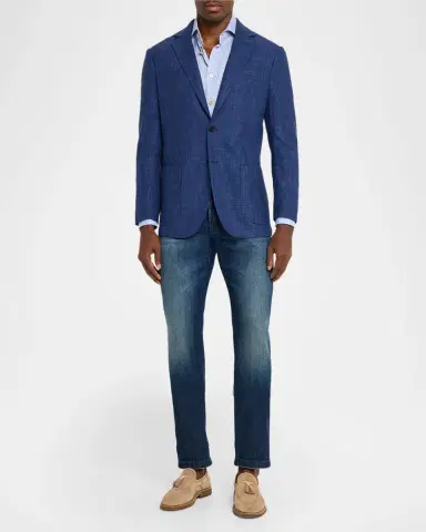 Sartorio Men's Textured Solid Single-Breasted Sport Coat | Thumbnail 2